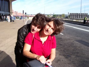 Ian and his mom